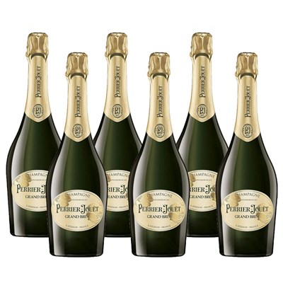 Crate of 6 Perrier Jouet Grand Brut Champagne 75cl